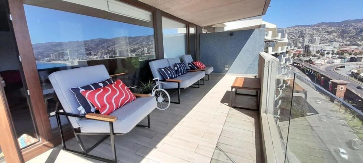 Hom I Amplio 4d3b Mejor Ubicacion Parking 6pax Appartamento Valparaíso